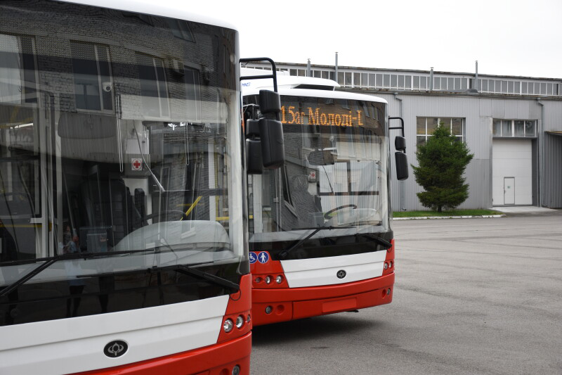 У Луцьку на маршрути виїхало 8 нових тролейбусів
