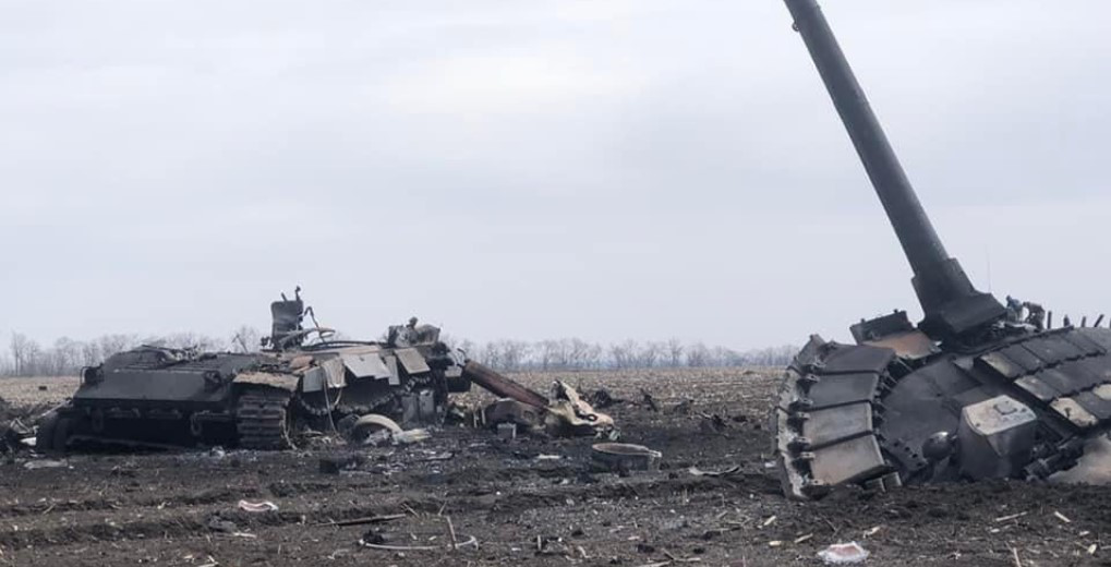 В зоні ООС українські воїни знищили 5 ворожих танків і 3 гвинтокрили
