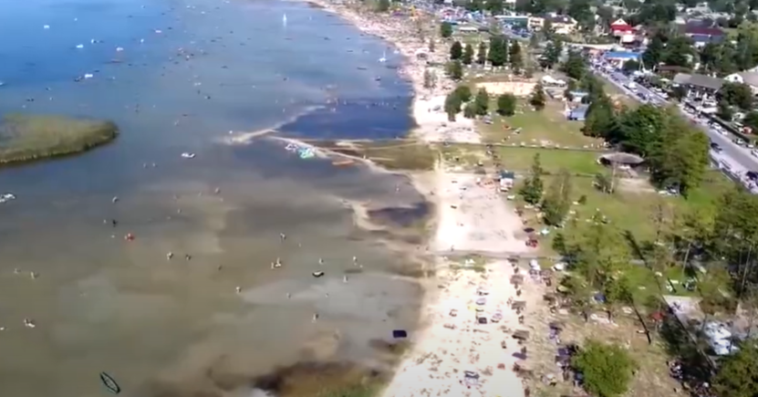 На пляжах Шацьких озер можуть роздавати повістки (відео)