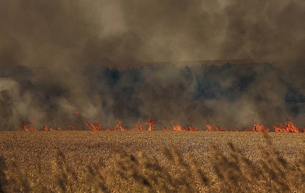 У Криворізькому районі росіяни спалили урожай на кількох десятках гектарів полів
