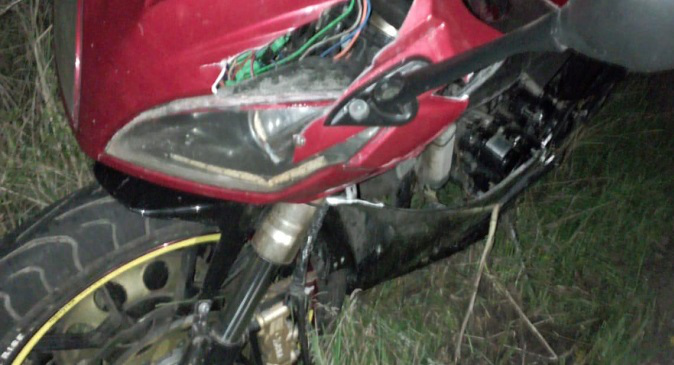 На Волині мотоцикліст потрапив у реанімацію після зустрічі з огорожею (фото)