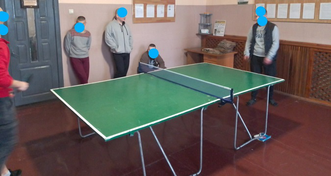 У Луцькому СІЗО відбувся турнір з пінг-понгу (фото)
