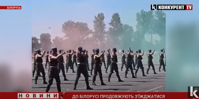 Разом знімають TikTok: до Білорусі з’їжджаються російські армійці (відео)