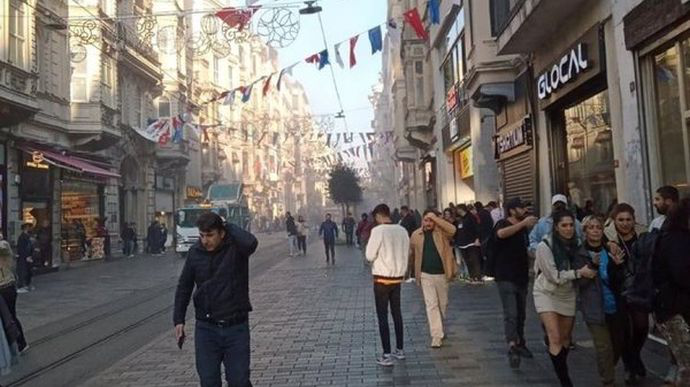 У Туреччині затримали підозрюваного в організації вибуху в пішохідній зоні Стамбула