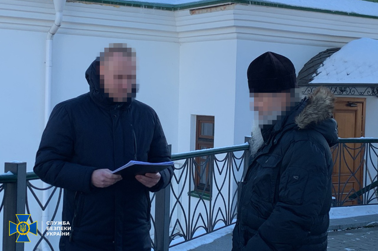 Прославляли «русскій мір»: священнику з Лаври повідомили про підозру