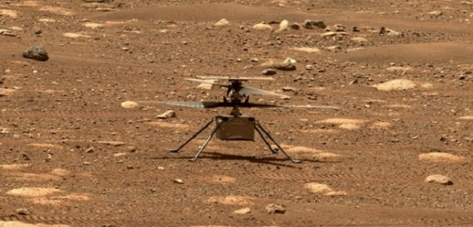 Марсохід NASA зняв на камеру політ гелікоптера Ingenuity (відео)