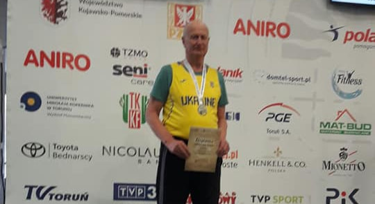Волинянин виборов срібло на чемпіонаті світу з легкої атлетики серед ветеранів