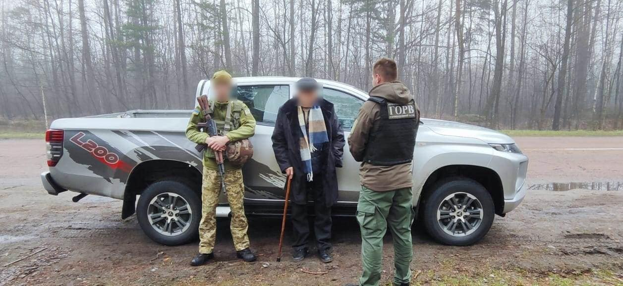 На кордоні з Білоруссю зловили чоловіка, який збирав інформацію про ЗСУ