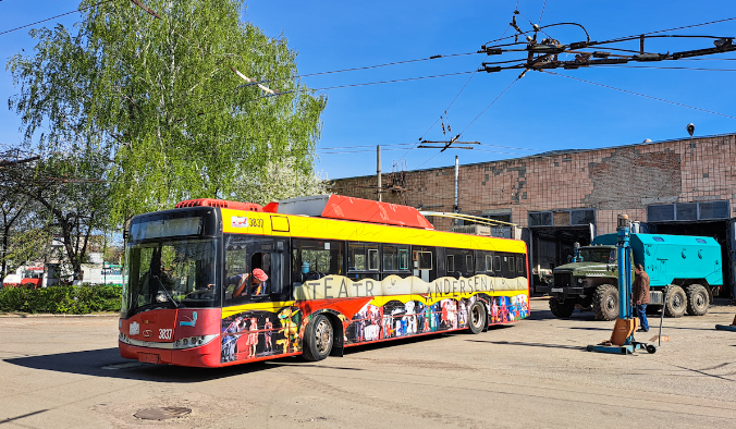 Три вже отримав: Луцьк закупив чотири вживані тролейбуси (фото)