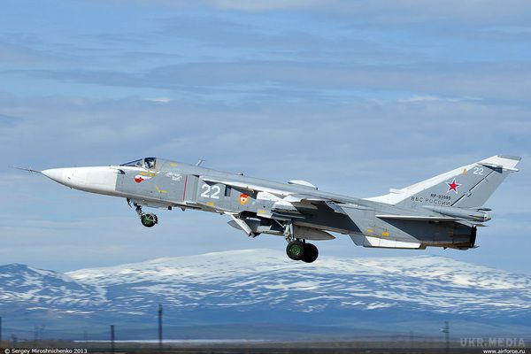 У Волгоградській області РФ розбився військовий літак Су-24