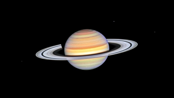 Телескоп Хаббл зафіксував загадкові тіні на кільцях Сатурна