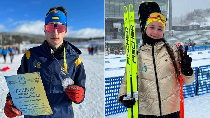 Брат на чемпіонаті України, сестра – на Олімпіаді: результати біатлоністів з Волині