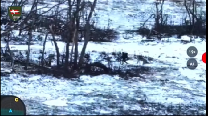 «Князівські» воїни знищили російського снайпера (відео)