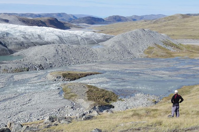 У Гренландії на місці талого льодовикового покриву збільшилася кількість рослинності