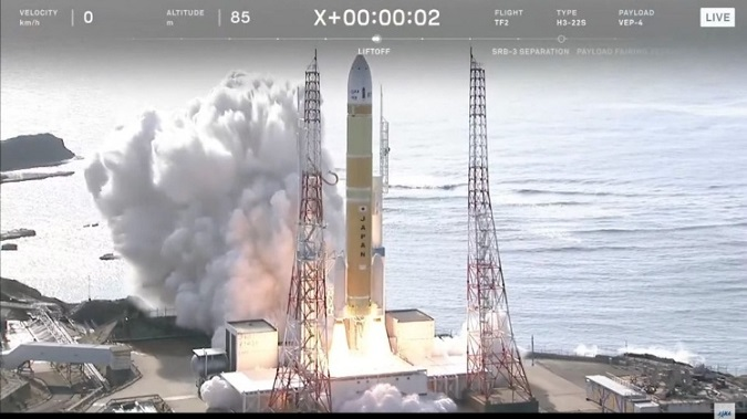 Японія успішно запустила в космос ракету нового покоління (відео)