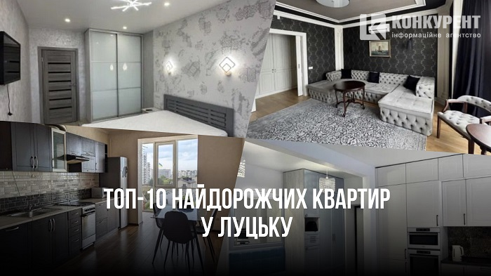 ТОП-10 найдорожчих квартир у Луцьку в оренду (фото)